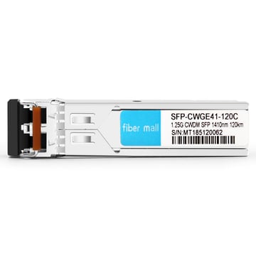 Ciena CWDM-SFP13-1410 Compatible 1.25G CWDM SFP 1410nm 130km LC SMF DDM Transceiver Module