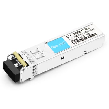 Arista Networks SFP-1G-CZ-1430 совместимый 1.25G CWDM SFP 1430 нм 80 км LC SMF DDM модуль приемопередатчика