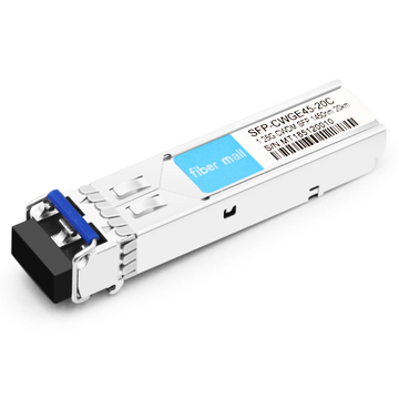 Arista Networks SFP-1G-CW-1450-20 호환 1.25G CWDM SFP 1450nm 20km LC SMF DDM 트랜시버 모듈