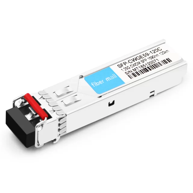 SFP-CWGE59-120C 1.25G 1.25G CWDM SFP 1590nm 120km | FiberMall