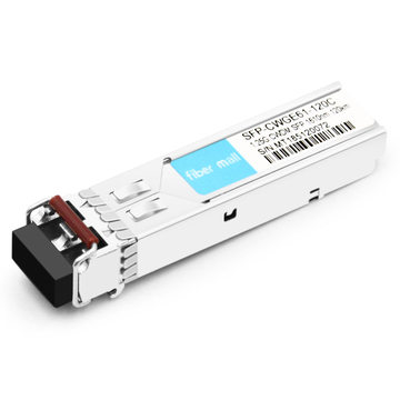 Alcatel-Lucent 3HE00070AH 互換 1.25G CWDM SFP 1610nm 120km LC SMF DDM トランシーバーモジュール