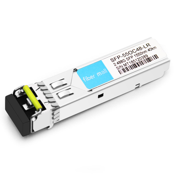 Alcatel-Lucent 3HE00047AA 호환 2.488G OC48/STM-16 SFP LR 1550nm 40km LC SMF DDM 트랜시버 모듈