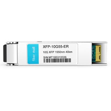 H3C XFP-LH40-SM1550-F1 Compatível 10G XFP ER 1550nm 40km LC SMF DDM Transceptor Módulo