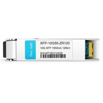 Module d'émetteur-récepteur LC SMF DDM 10G XFP ZR 55nm 10km compatible Cisco XFP-1550GZRC-120