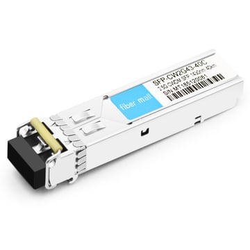 SFP-CW2G43-40C 2.5G CWDM SFP 1430nm 40km LC SMF DDM وحدة الإرسال والاستقبال