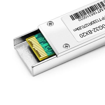 DellGP-XFP-10GBX-D-20互換性のある10GBX BIDI XFP TX1330nm / RX1270nm 20km LC SMFDDMトランシーバモジュール