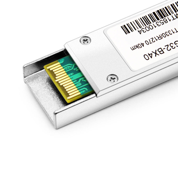 DellGP-XFP-10GBX-D-40互換性のある10GBX BIDI XFP TX1330nm / RX1270nm 40km LC SMFDDMトランシーバモジュール