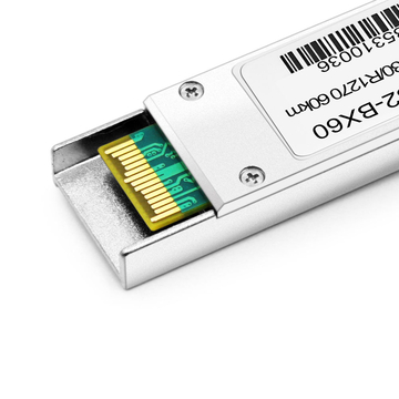 DellGP-XFP-10GBX-D-60互換性のある10GBX BIDI XFP TX1330nm / RX1270nm 60km LC SMFDDMトランシーバモジュール
