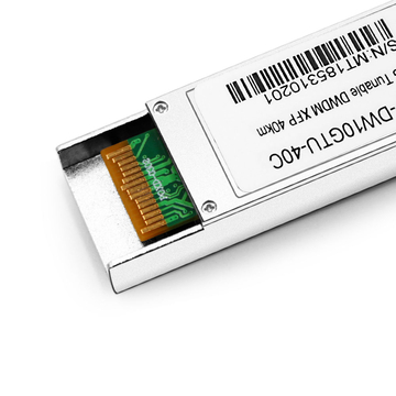 XFP-DW10GTU-40C 10G Abstimmbares DWDM XFP 50 GHz 1529.16 nm ～ 1568.36 nm 40 km LC SMF DDM-Transceiver-Modul