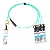 Cisco QSFP-4X10G-AOC1M 호환 1m (3ft) 40G QSFP +-10 개의 XNUMXG SFP + 액티브 옵티컬 브레이크 아웃 케이블