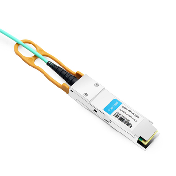 Extreme 10GB-4-F02-QSFP, совместимый 2 м (7 футов) 40G QSFP + к четырем 10G SFP + активный оптический переходной кабель