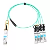 Avago AFBR-7IER05Z Compatible 5m (16ft) 40G QSFP+ to Four 10G SFP+ Active Optical Breakout Cable