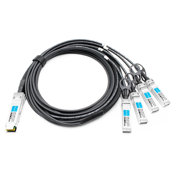 Arista Networks CAB-QS-7M, совместимый 7 м (23 футов) 40G QSFP + с четырьмя медными кабелями прямого подключения 10G SFP +
