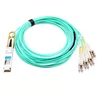 QSFP-8LC-AOC1.5M 1.5m (5ft) 40G QSFP + à 8 câble de rupture optique actif de connecteur LC
