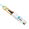 F5 네트워크 F5-UPG-QSFP+AOC1M50 호환 1.5m(5피트) 40G QSFP+ ~ 8 LC 커넥터 액티브 광 브레이크아웃 케이블