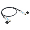 Dell Force10 CBL-QSFP-40GE-ACTV-1M متوافق مع 1 أمتار (3 قدمًا) 40 جيجا QSFP + إلى QSFP + كابل توصيل مباشر نحاسي نشط