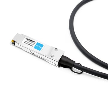 Arista Networks CAB-QQ-1MA Compatível 1m (3 pés) 40G QSFP + para QSFP + Cabo de conexão direta de cobre ativo