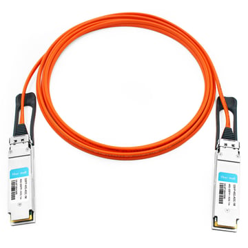 Dell Force10 CBL-QSFP-40GE-1M Compatible 1m (3ft) 40G QSFP+ to QSFP+ Active Optical Cable