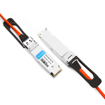 Cable óptico activo de 40 m (3 pies) 3G QSFP + a QSFP + compatible con Arista Networks AOC-QQ-10G-40M