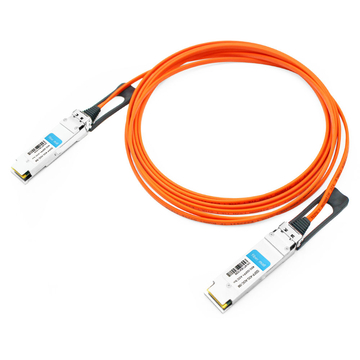 Avago AFBR-7QER05Z Compatible 5m (16ft) 40G QSFP+ to QSFP+ Active Optical Cable
