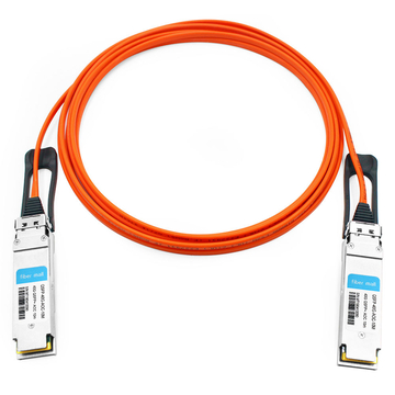 Cable óptico activo de 40 m (10 pies) 10G QSFP + a QSFP + compatible con Cisco QSFP-H33G-AOC40M