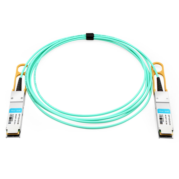 Câble optique actif compatible Juniper JNP-40G-AOC-50M 50 m (164 pieds) 40G QSFP + vers QSFP +