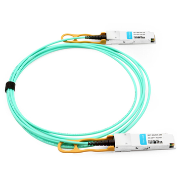 Arista Networks AOC-QQ-40G-50M متوافق مع 50 أمتار (164 قدمًا) 40 جيجا QSFP + إلى QSFP + كابل بصري نشط