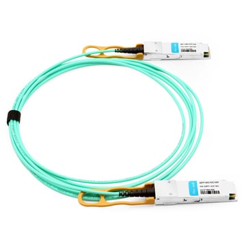 Compatível com Dell 470-AAZN 50m (164 pés) 40G QSFP+ para QSFP+ Cabo óptico ativo