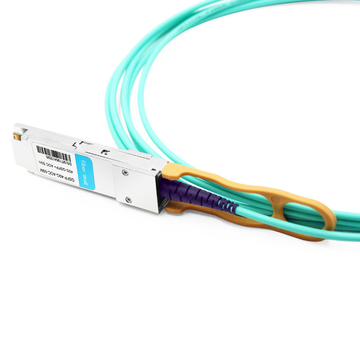 Arista Networks AOC-Q-Q-40G-50M Compatible 50m (164ft) 40G QSFP+ to QSFP+ Active Optical Cable