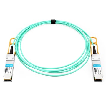 Dell AOC-QSFP-40G-100M 호환 100m(328피트) 40G QDR QSFP+ - QSFP+ 활성 광 케이블