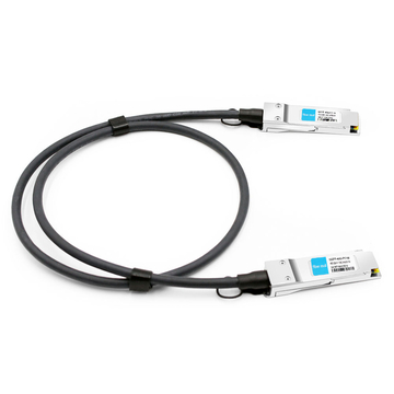 Cable de conexión directa de cobre pasivo compatible con Dell 470-AAVN de 1 m (3 pies) 40G QSFP+ a QSFP+