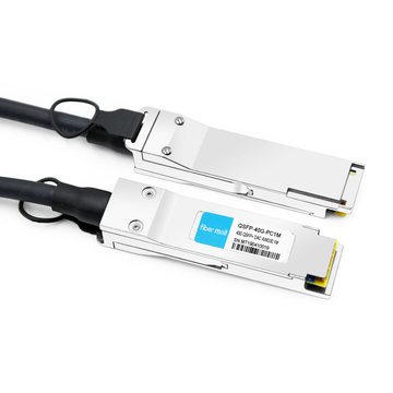 Câble de connexion directe en cuivre passif Dell Force10 CBL-QSFP-40GE-PASS-1M compatible 1 m (3 pieds) 40G QSFP+ vers QSFP+