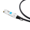 Совместимый с Dell 470-AAVR пассивный медный кабель прямого подключения длиной 1 м (3 фута) 40G QSFP+ для QSFP+
