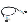 Brocade 40G-QSFP-C-0201 Cable de conexión directa de cobre pasivo compatible de 2 m (7 pies) 40G QSFP + a QSFP +