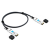 Brocade 40G-QSFP-C-0501 Cable de conexión directa de cobre pasivo compatible de 5 m (16 pies) 40G QSFP + a QSFP +