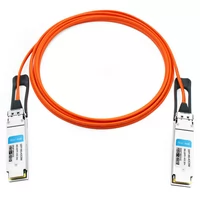 Câble optique actif Mellanox MC220731V-025 compatible 25 m (82 pieds) 56G FDR QSFP+ vers QSFP+