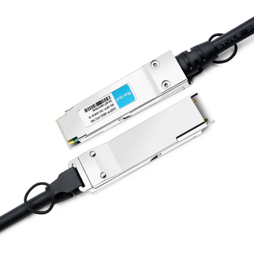 Mellanox MC2207130-001互換性のある1m（3ft）56G FDR QSFP +からQSFP +への銅線直接接続ケーブル