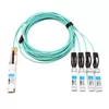 Mellanox MFA7A50-C003 Kompatibles 3m (10ft) 100G QSFP28 zu vier 25G SFP28 aktives optisches Breakout-Kabel