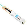 QSFP28-4SFP28-AOC15M 15m (49ft) 100G QSFP28 to Four 25G SFP28 Active Optical Breakout Cable