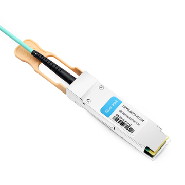 Mellanox MFA7A50-C020 Compatible 20m (66ft) 100G QSFP28 to Four 25G SFP28 Active Optical Breakout Cable