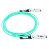 Câble optique actif Dell AOC-QSFP28-100G-2M compatible 2 m (7 pi) 100G QSFP28 vers QSFP28