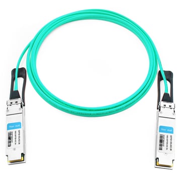 Brocade QSFP28-100G-AOC3M Compatible 3m (10ft) 100G QSFP28 to QSFP28 Active Optical Cable