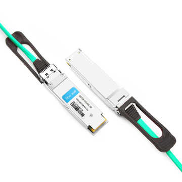NVIDIA MFA1A00-E005 Совместимый активный оптический кабель 5 м (16 футов) 100G QSFP28 — QSFP28 Infiniband EDR