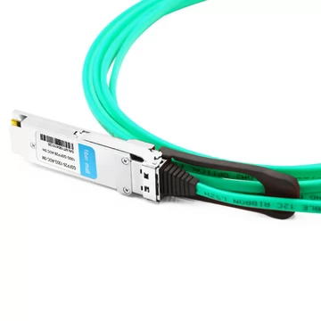 Dell AOC-QSFP28-100G-5M Compatible 5m (16ft) 100G QSFP28 to QSFP28 Active Optical Cable