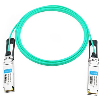 QSFP28-100G-AOC-10M 10m (33ft) 100G QSFP28 to QSFP28 Active Optical Cable