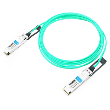 Brocade QSFP28-100G-AOC10M Compatible 10m (33 pies) 100G QSFP28 a QSFP28 Cable óptico activo