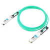 Câble optique actif Dell AOC-QSFP28-100G-15M compatible 15 m (49 pi) 100G QSFP28 vers QSFP28