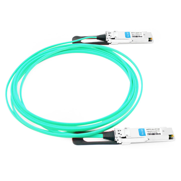 Cable óptico activo de 28 m (100 pies) 20G QSFP20 a QSFP66 compatible con Dell AOC-QSFP100-28G-28M