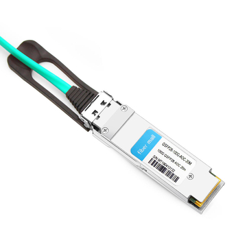 Câble optique actif compatible Brocade QSFP28-100G-AOC20M 20 m (66 pieds) 100G QSFP28 vers QSFP28