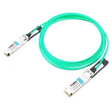 Cable óptico activo de 100 m (25 pies) 25G QSFP82 a QSFP100 compatible con Cisco QSFP-28G-AOC28M